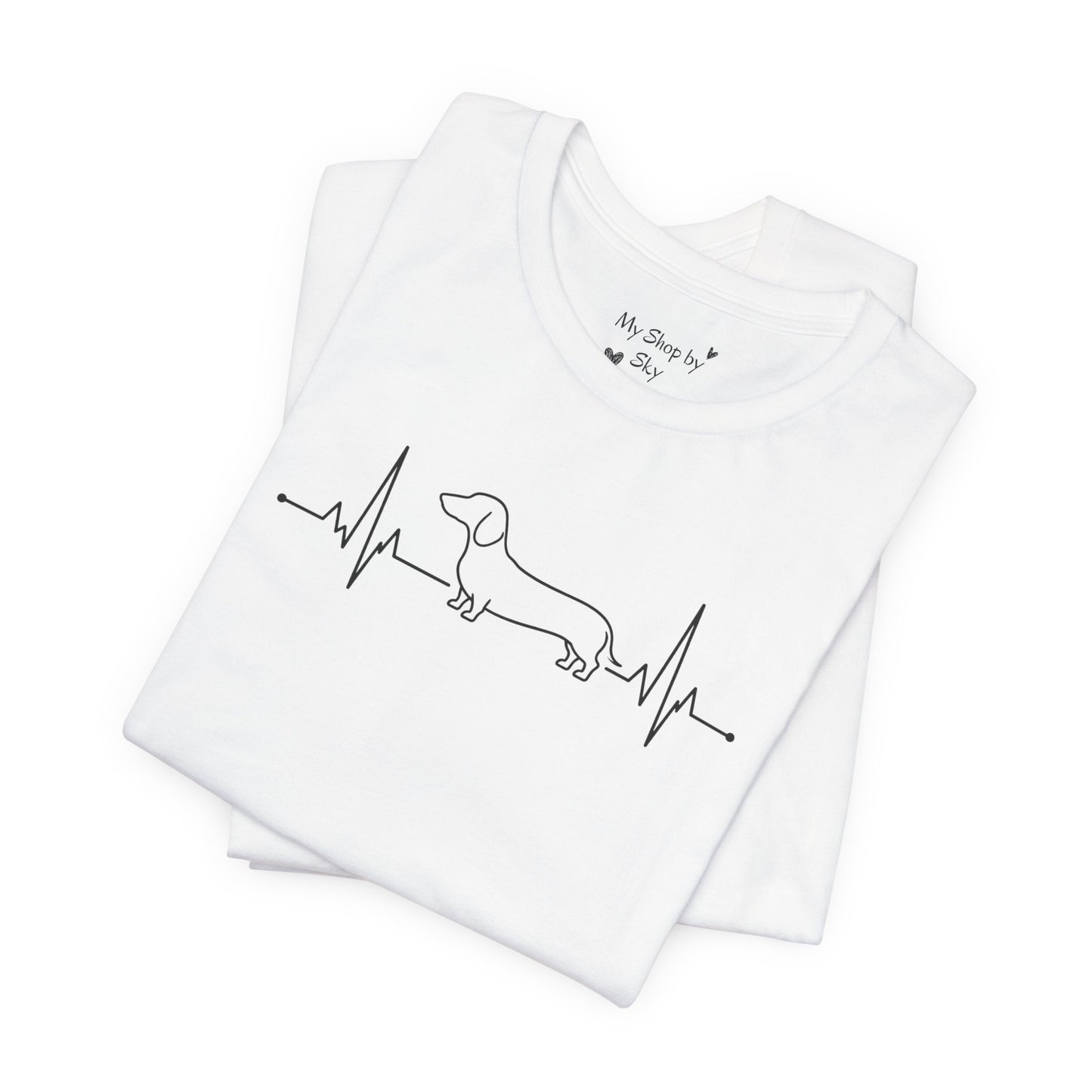 Dachshund Heartbeat Shirt