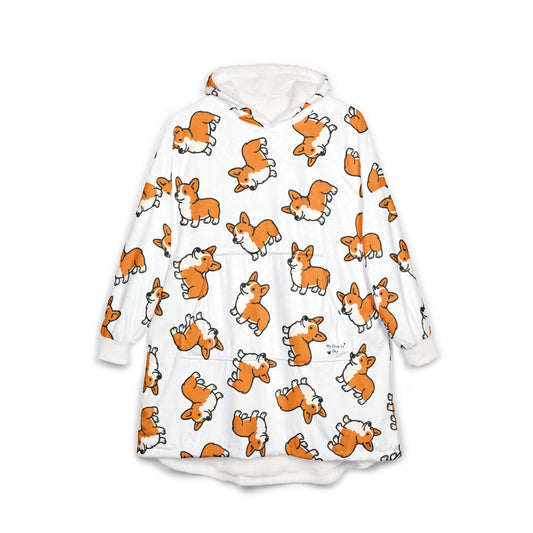 Corgi Blanket Hoodie