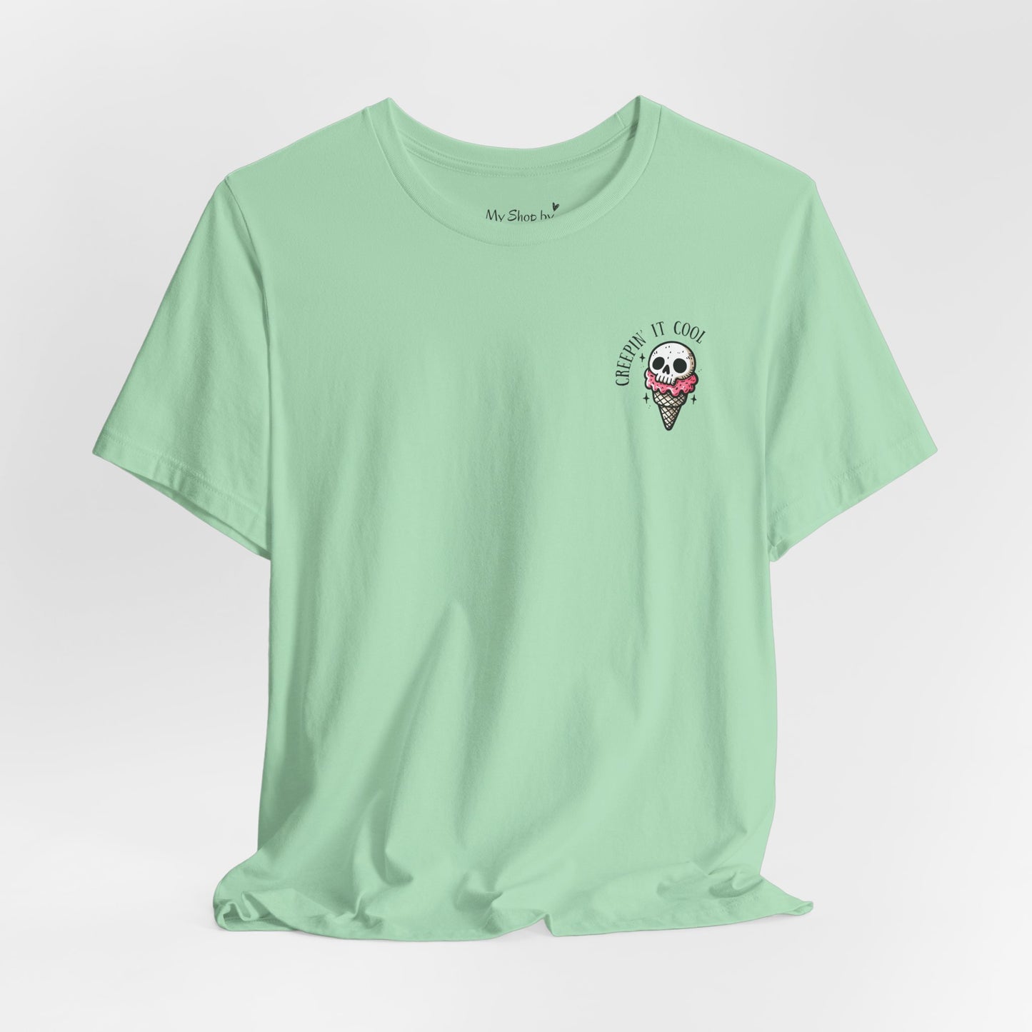Creepin' It Cool Ice Cream Skull Tee