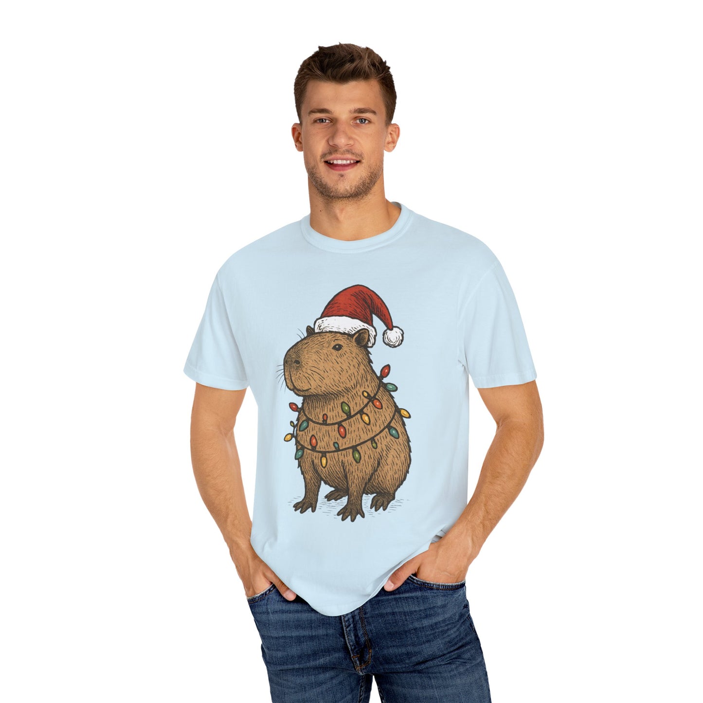 Christmas Capybara T-Shirt