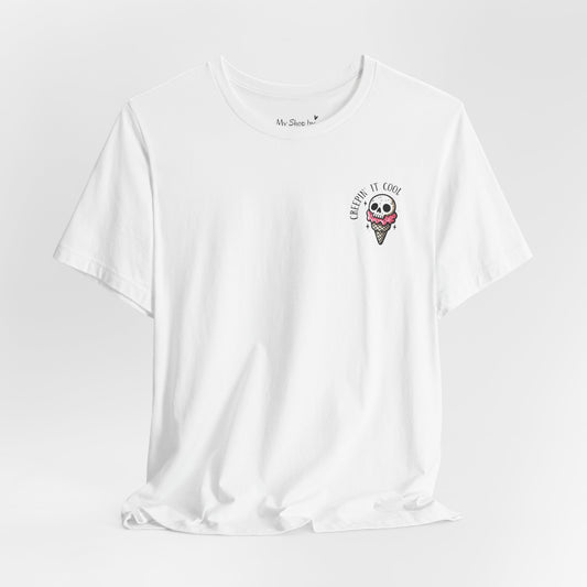 Creepin' It Cool Ice Cream Skull Tee