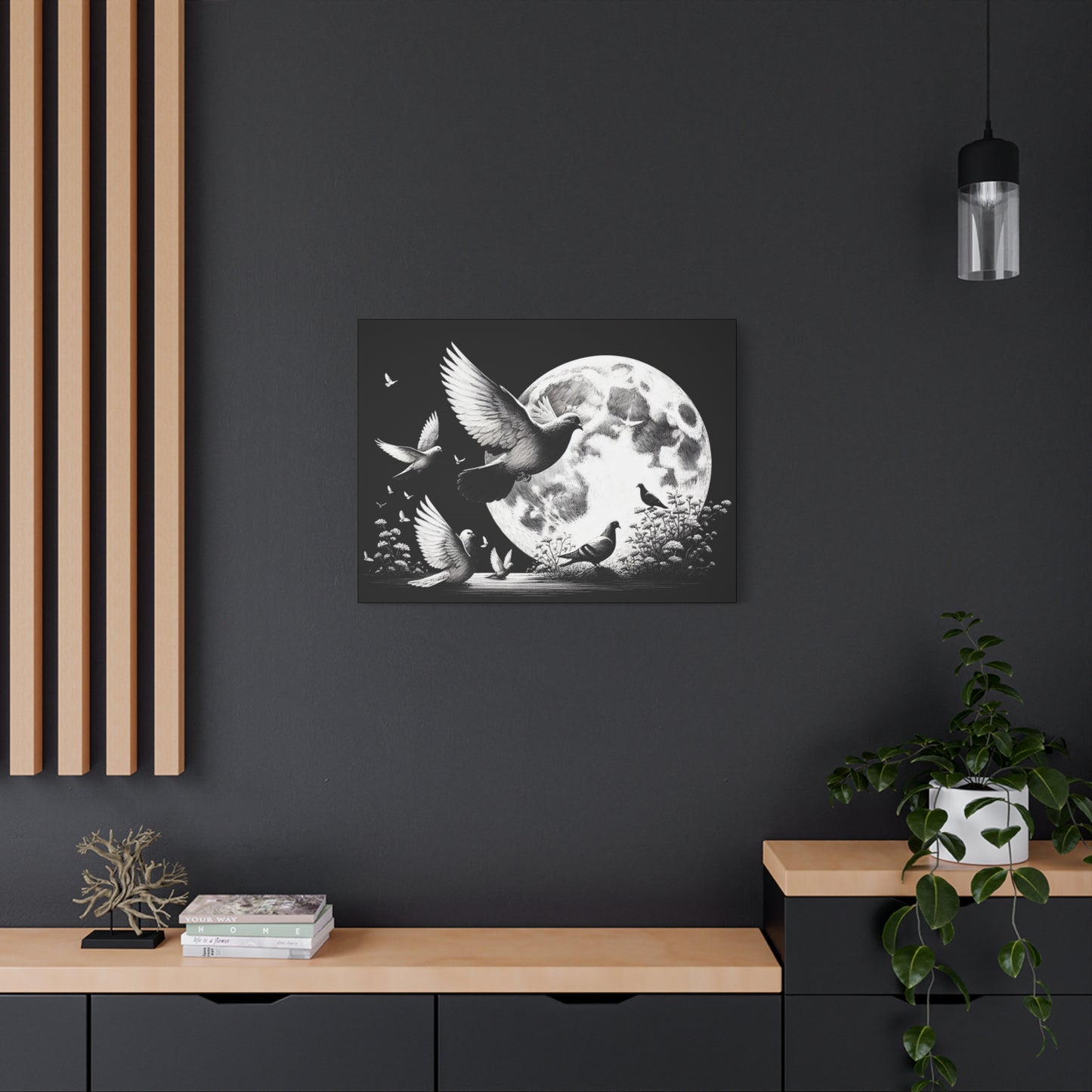 Canvas Print Pigeon