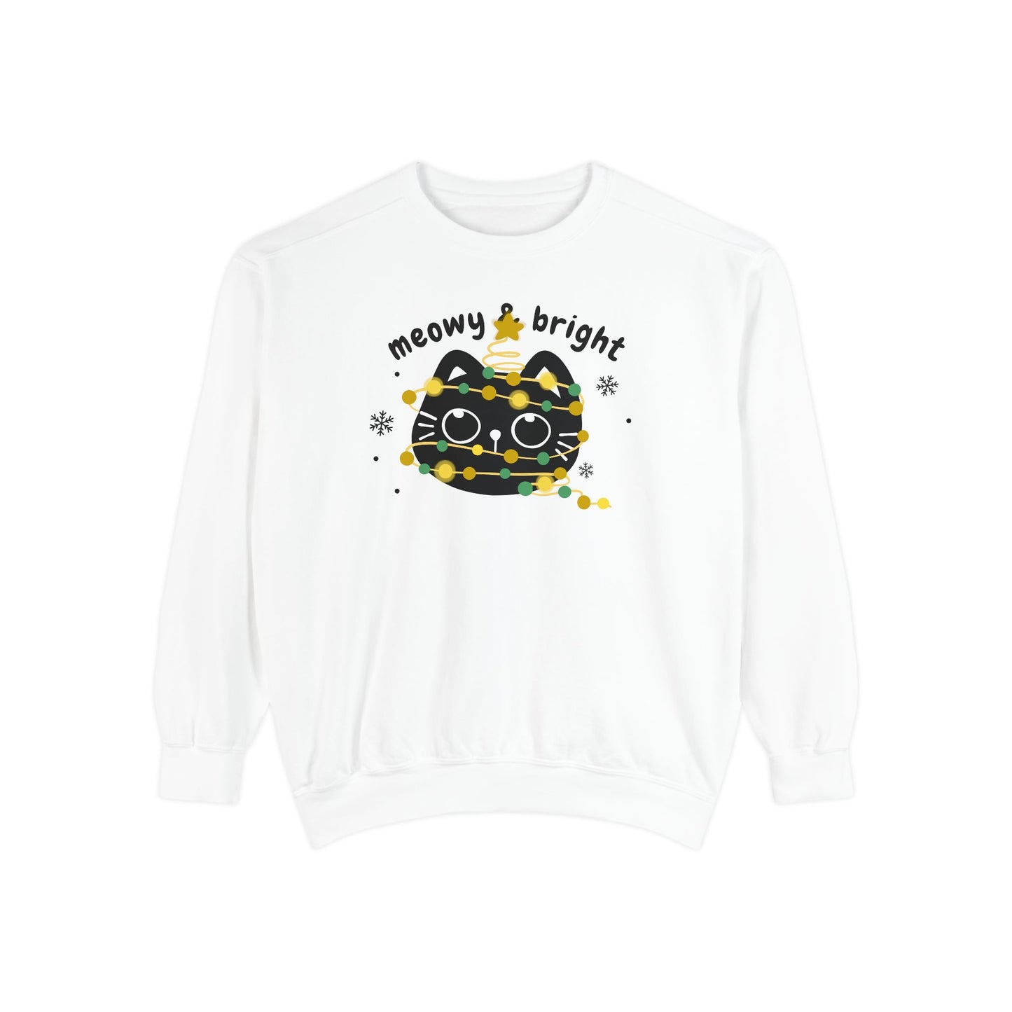 Meowy and Bright Sweatshirt - Unisex