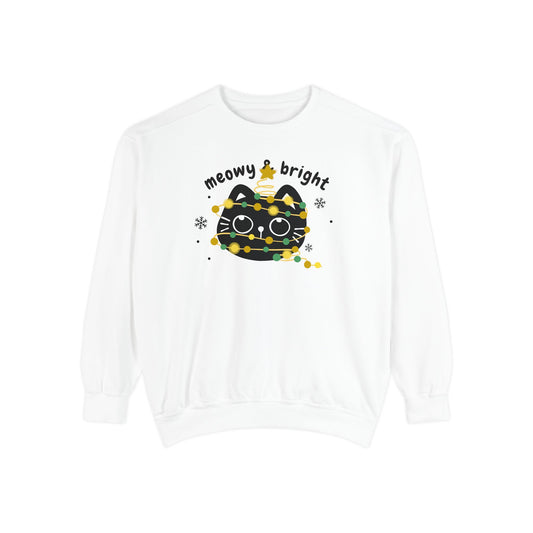 Meowy and Bright Sweatshirt - Unisex