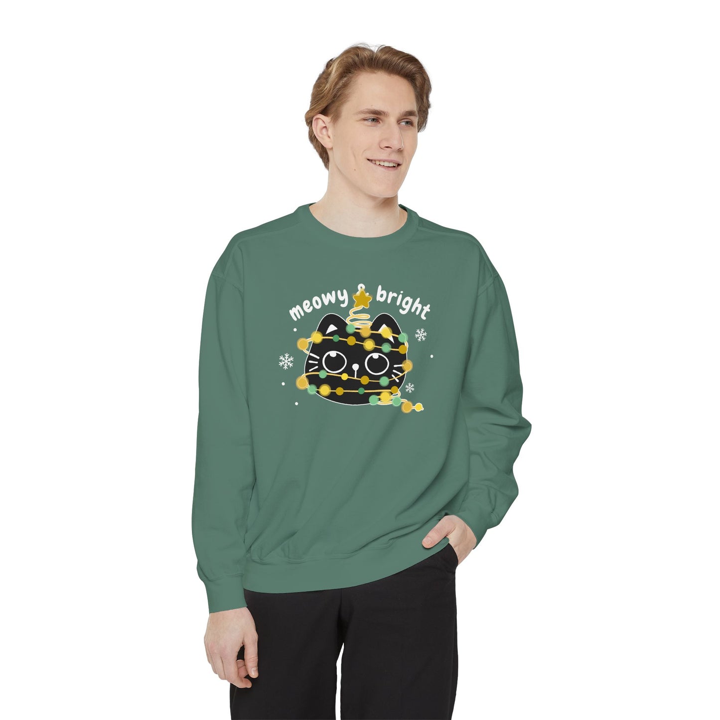 Meowy and Bright Sweatshirt - Unisex