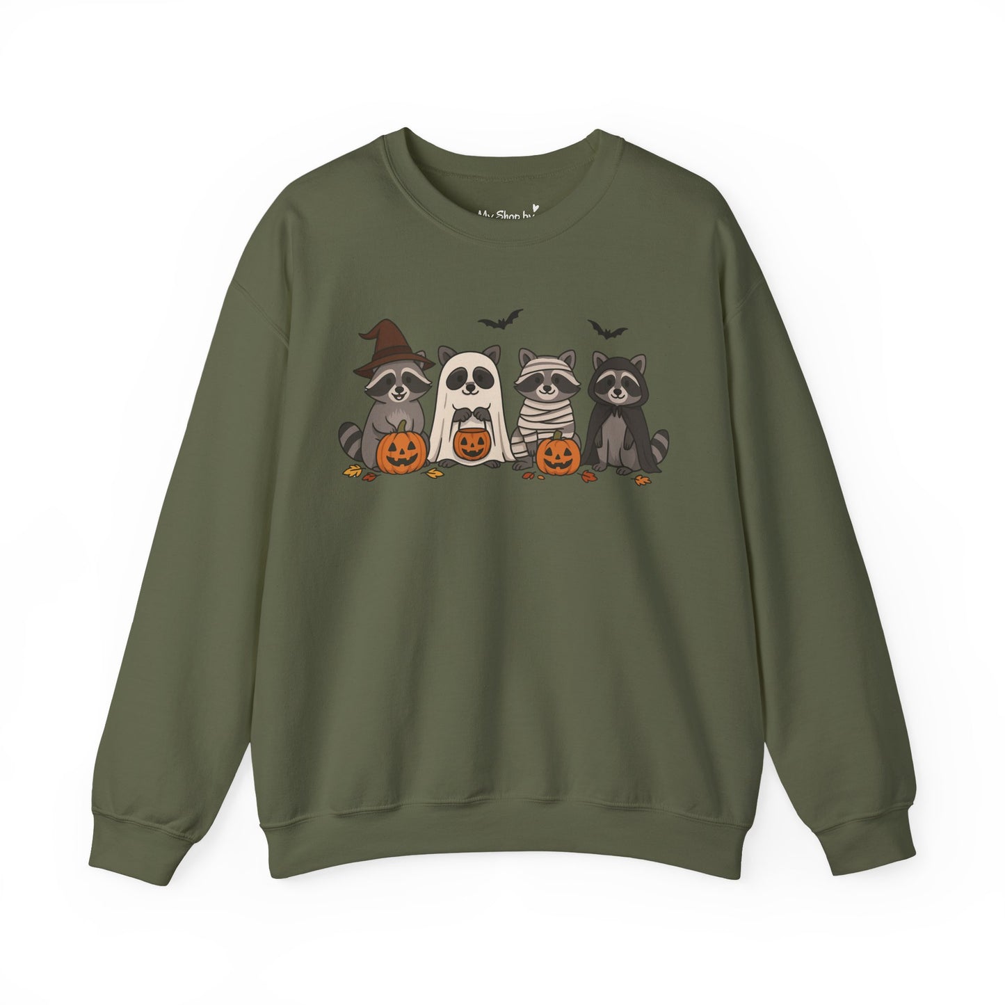 Halloween Raccoon Sweatshirt