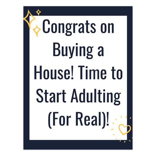 fun realtor thank you card