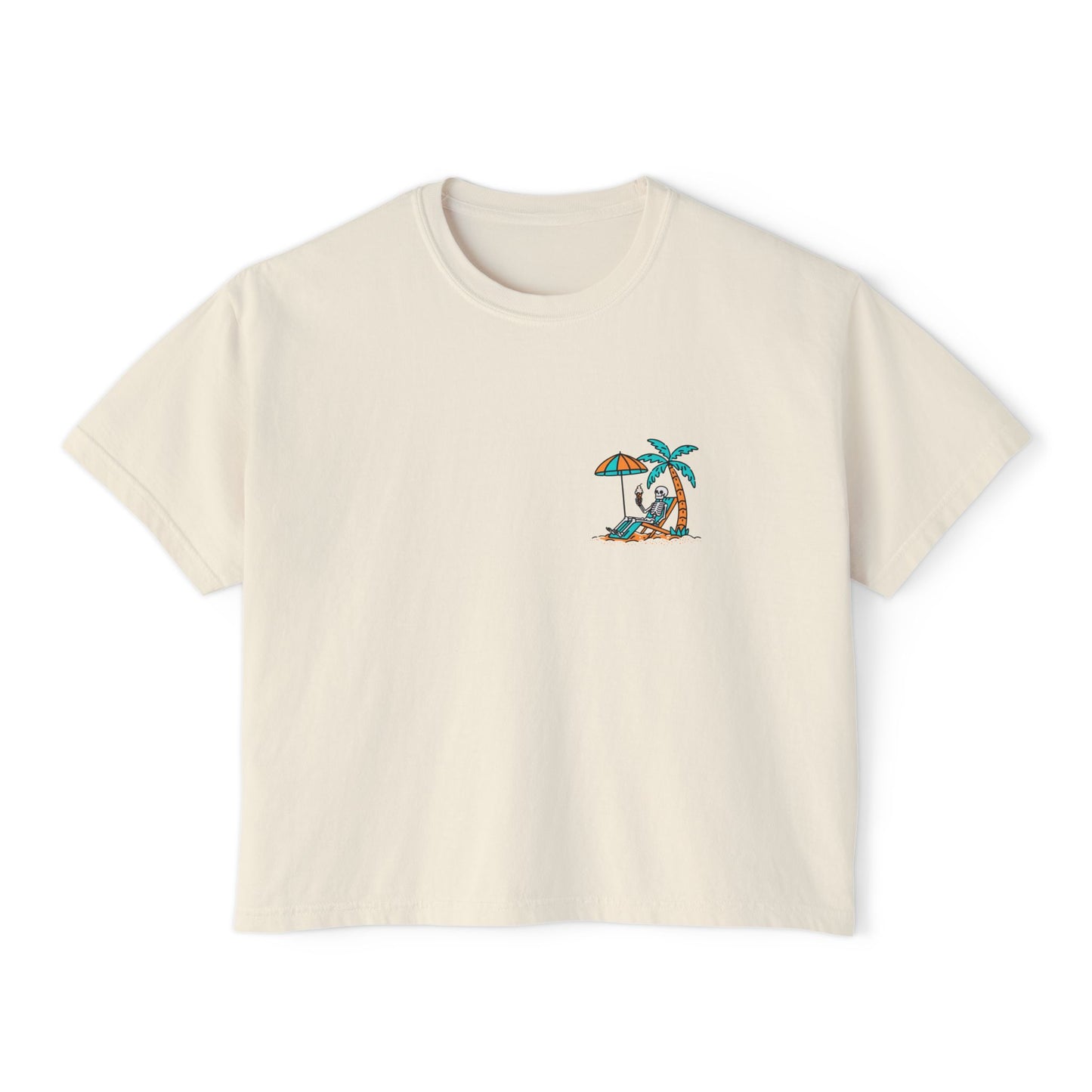 Summer Skeleton Women's Tee - Summerween Shirt