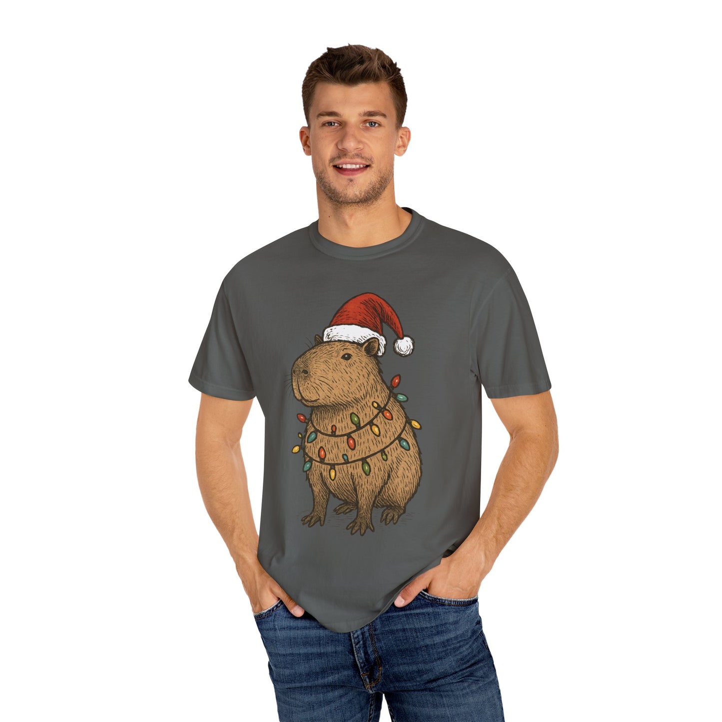 Christmas Capybara T-Shirt