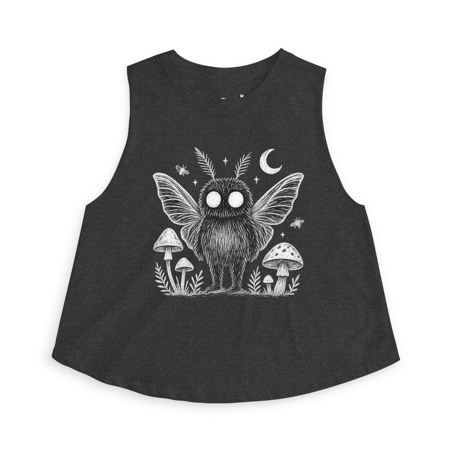 Mothman Crop Tank Top