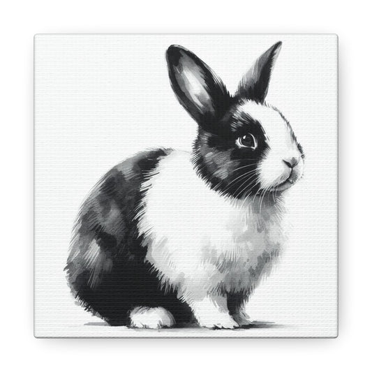 Bunny painting Dutch banded