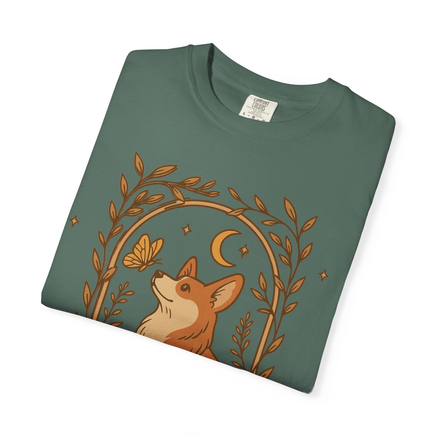 Corgi Unisex T-Shirt - 'The Loyal One' Tarot Card Design