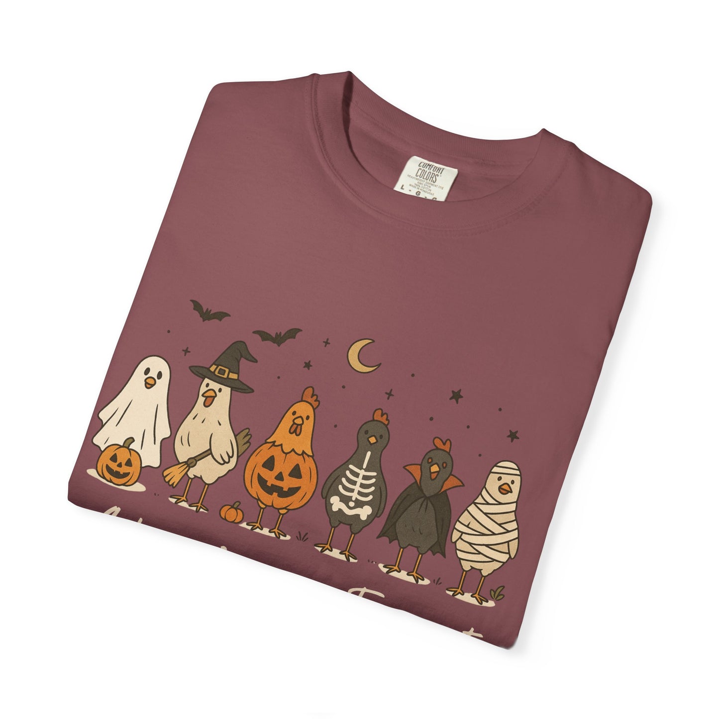 Halloween Chicken 'Cluck-or-Treat' Tee