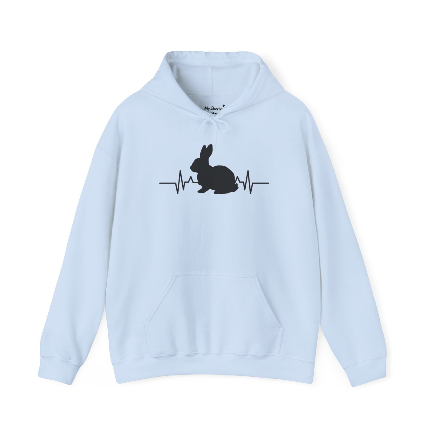 Heartbeat Bunny Hoodie