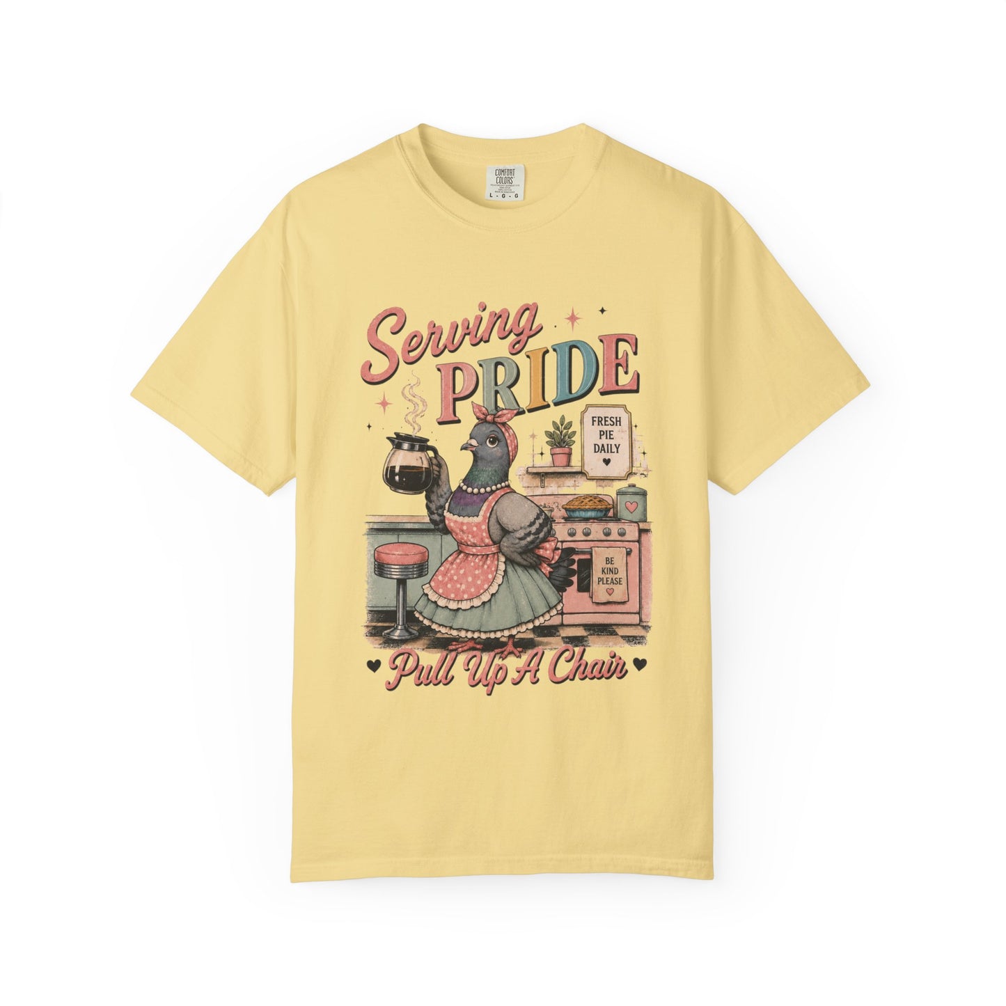 Vintage Housewife Pigeon Shirt
