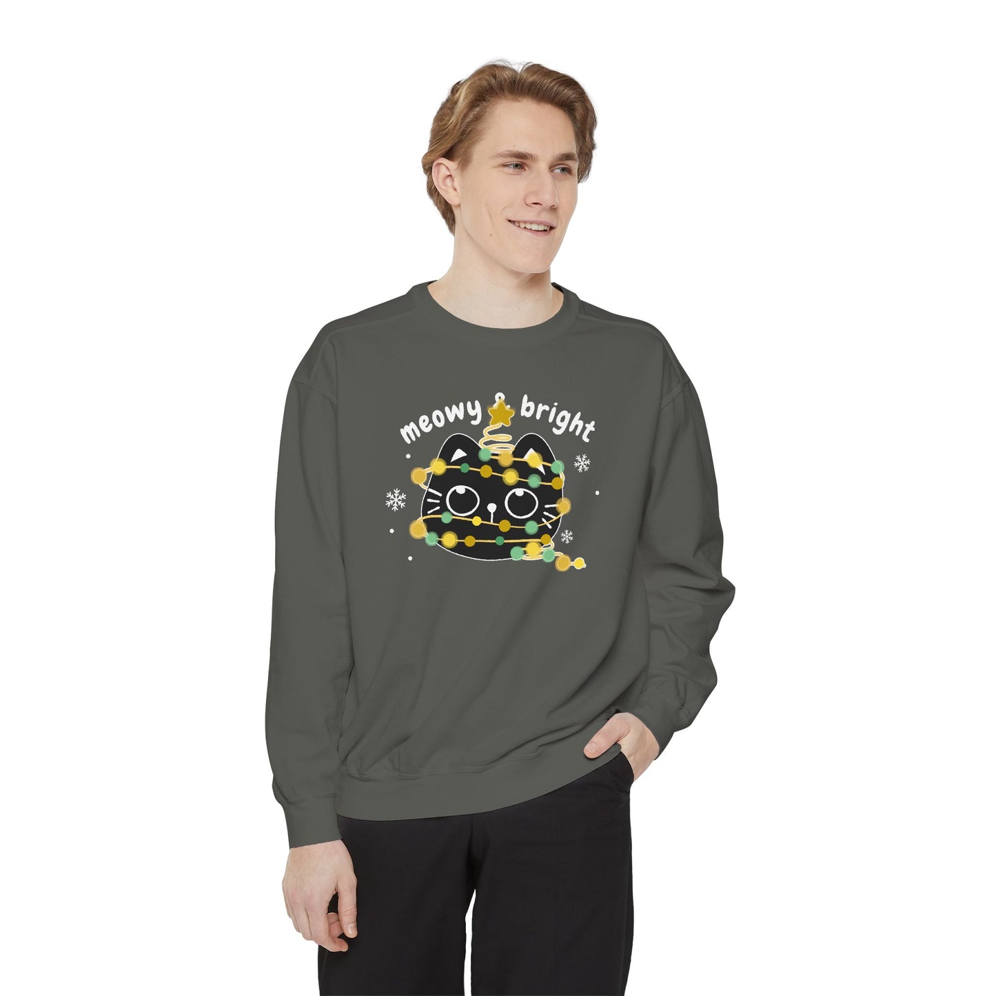 Meowy and Bright Sweatshirt - Unisex