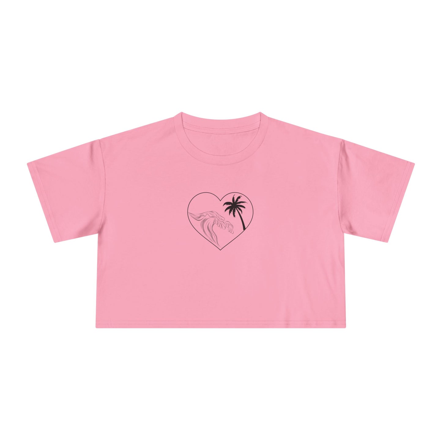 Palm Tree Wave Shirt (cropped)