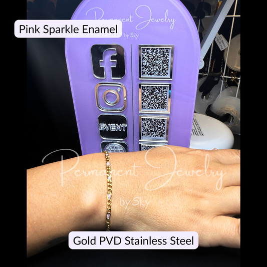Pink Sparkle Bracelet