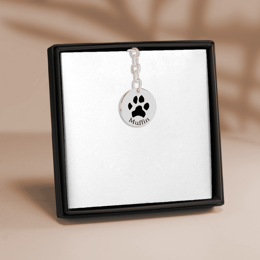 Pawprint Keychain